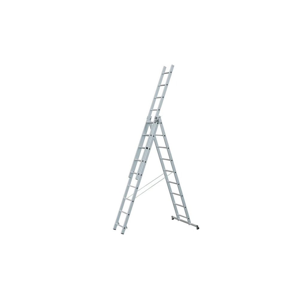 Zarges Light Trade Combination Ladder 3-Part 3 x 10 Rungs