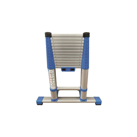 Zarges Compactstep L Telescopic Ladder & Stabiliser Bar 3.2m