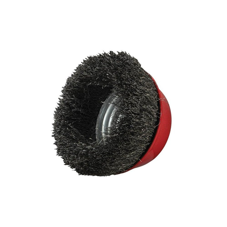 Faithfull Wire Cup Brush 100mm x M14 x 2 0.30mm
