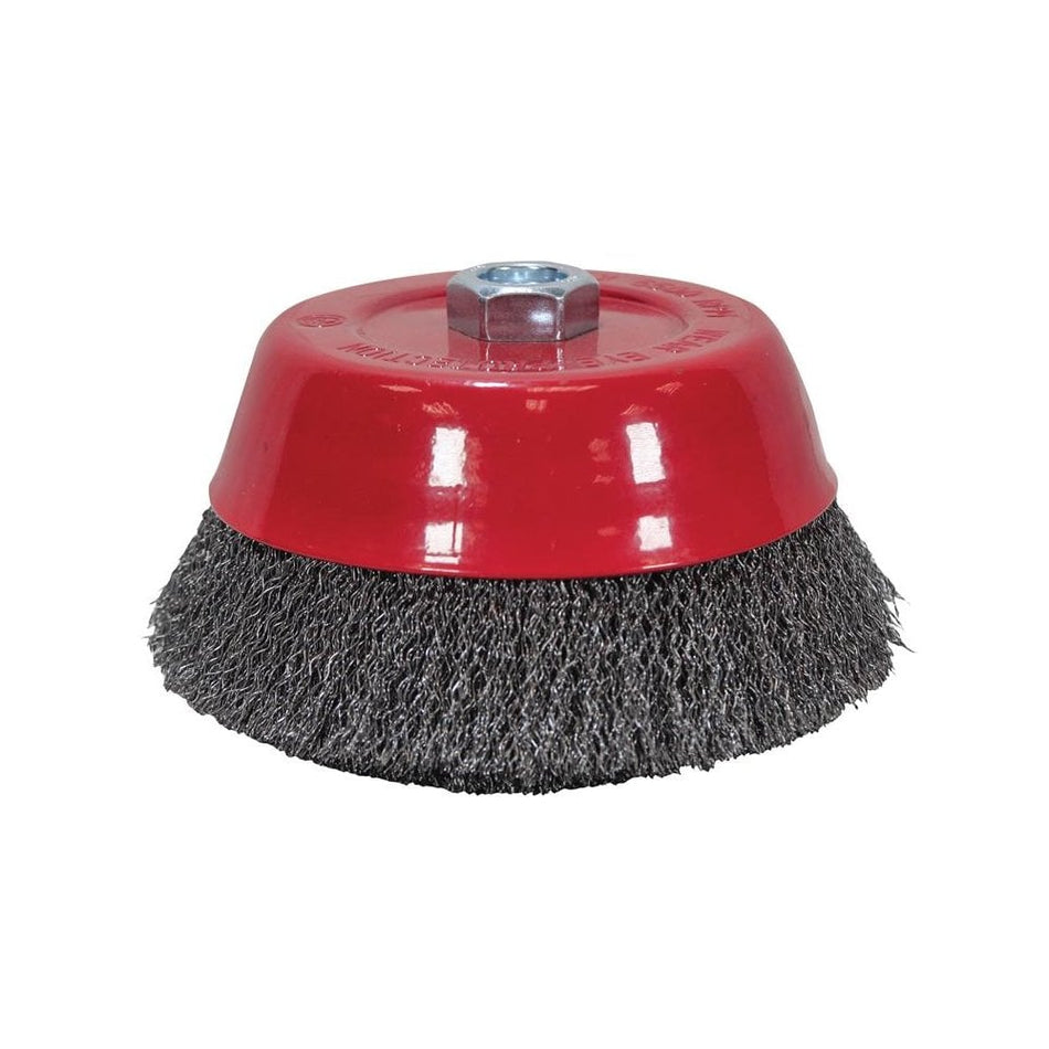 Faithfull Wire Cup Brush 125mm x M14 x 2 0.30mm