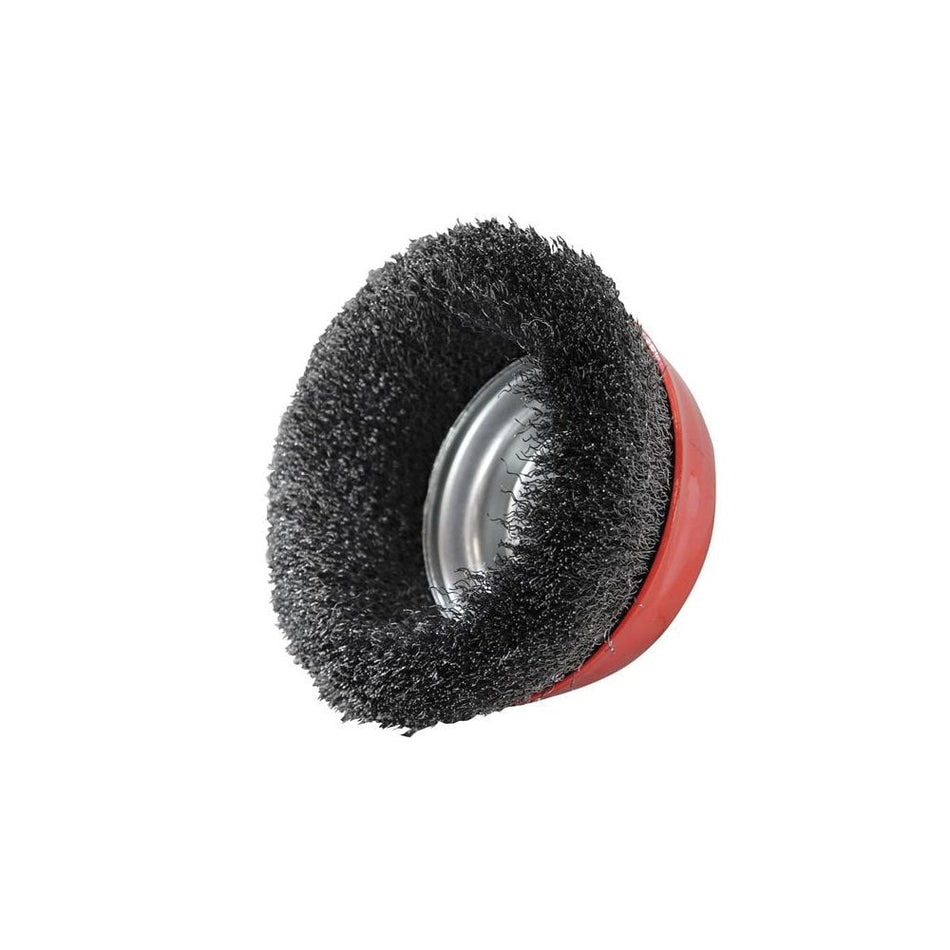 Faithfull Wire Cup Brush 125mm x M14 x 2 0.30mm