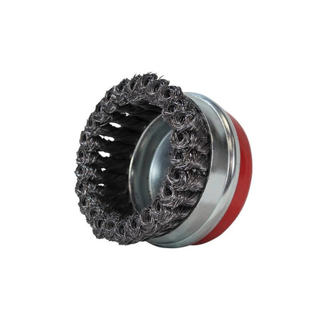 Faithfull Wire Cup Brush Twist Knot 100mm x M14 x 2 0.50mm