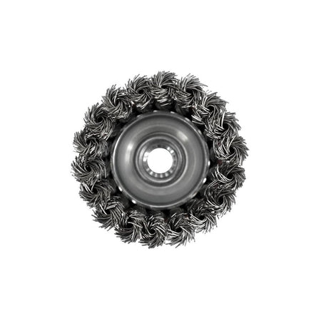 Faithfull Wire Cup Brush Twist Knot 65mm x M14 x 2 0.50mm