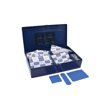 Scan Hydroscopic Blue Plasters 100 Assorted