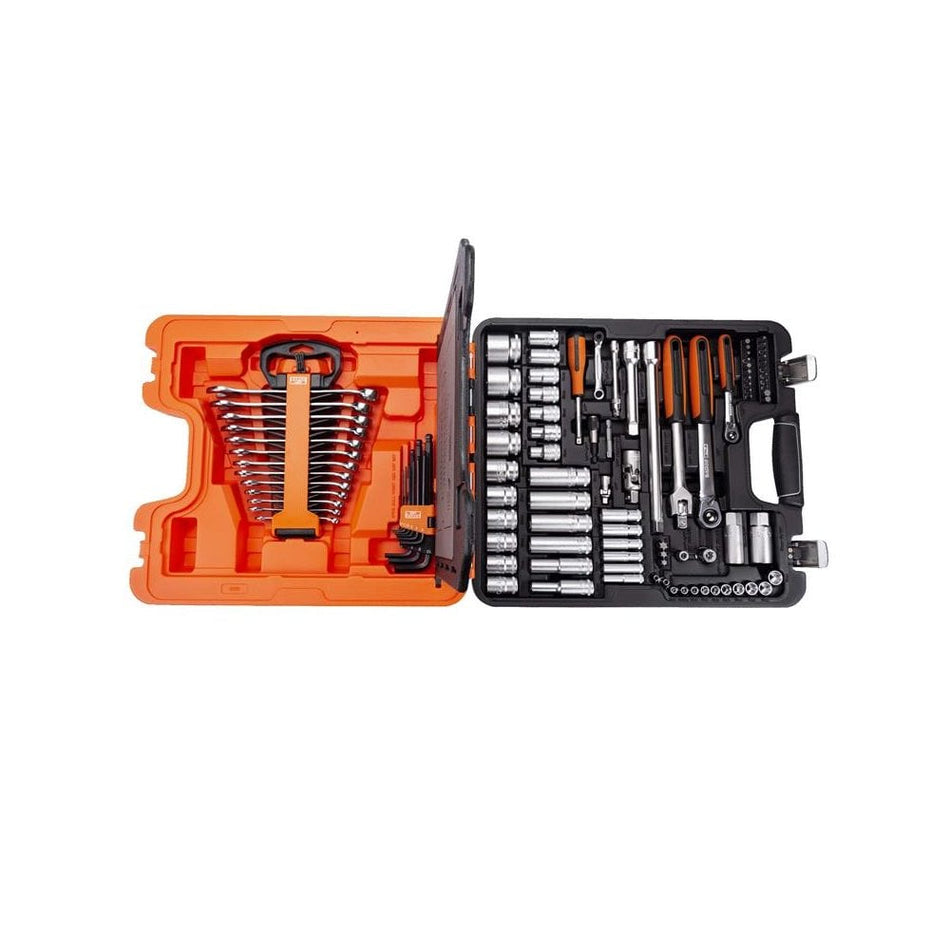 Bahco S103 Socket & Spanner Set of 103 Metric 1/4in &1/2in Dynamic Drive
