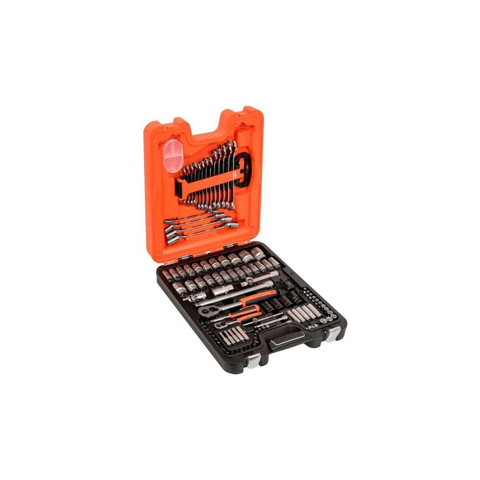 Bahco S106 Socket & Spanner Set of 106 Metric 1/4 & 1/2in Drive