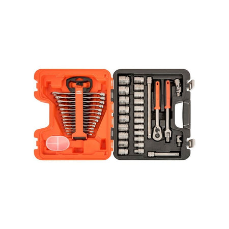 Bahco S400 Socket & Spanner Set of 40 Metric 1/2in Drive