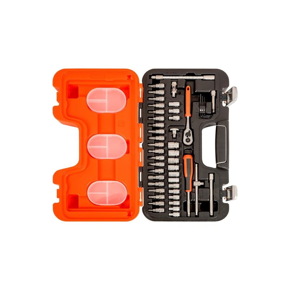 Bahco S460 Socket Set of 46 Metric 1/4in Drive