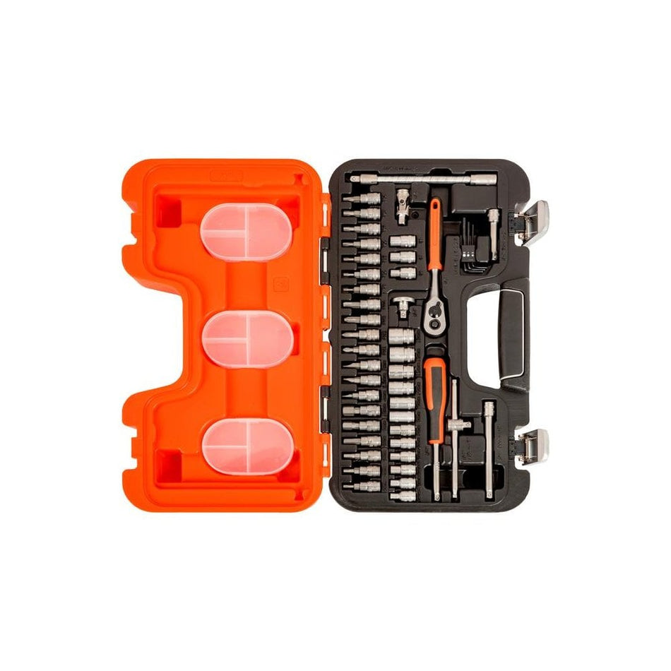 Bahco S460 Socket Set of 46 Metric 1/4in Drive
