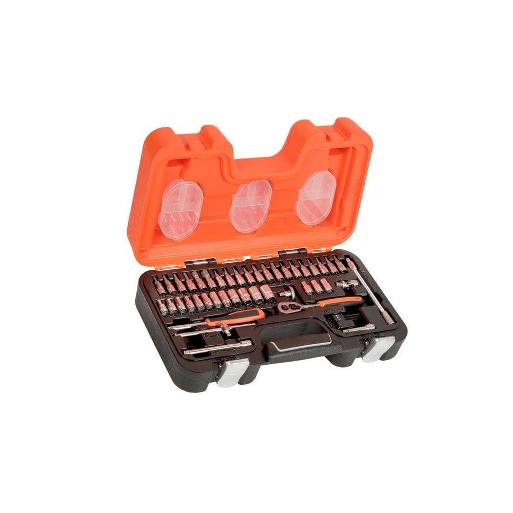 Bahco S460 Socket Set of 46 Metric 1/4in Drive