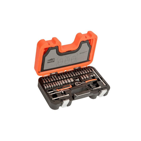 Bahco S460 Socket Set of 46 Metric 1/4in Drive