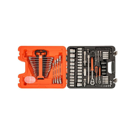 Bahco S87+7 Socket & Spanner Set of 94 Metric & AF 1/4 & 1/2in Drive