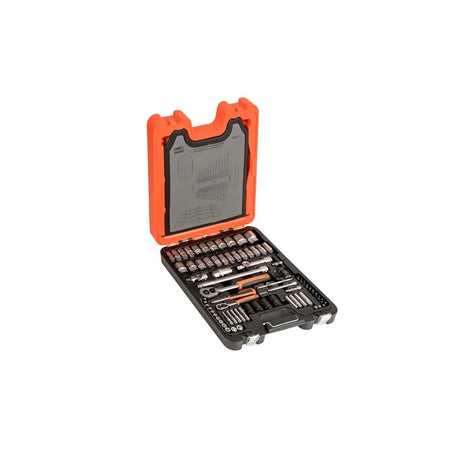 Bahco S87+7 Socket & Spanner Set of 94 Metric & AF 1/4 & 1/2in Drive