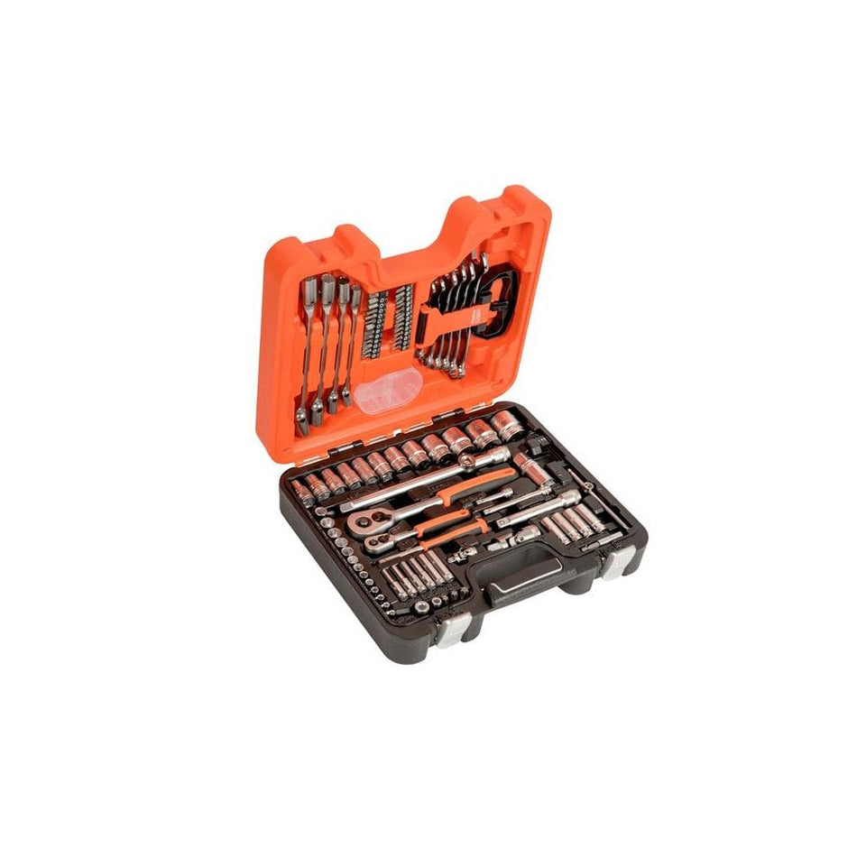 Bahco S910 Socket & Spanner Set of 92 Metric & AF 1/4 & 1/2in Drive