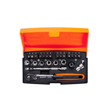 Bahco SL24 Socket Set of 24 Metric 1/4in Drive