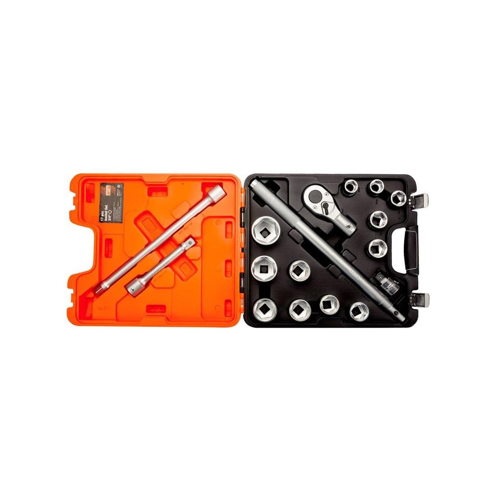 Bahco SLX17 Socket Set of 17 Metric 3/4in Drive