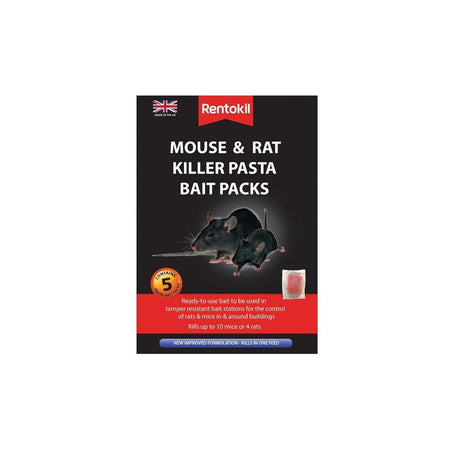 Mouse & Rat Killer Pasta Bait, 5 Sachets