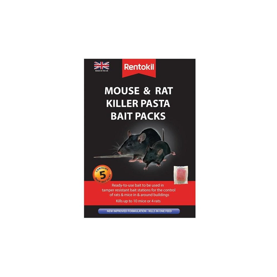 Mouse & Rat Killer Pasta Bait, 5 Sachets