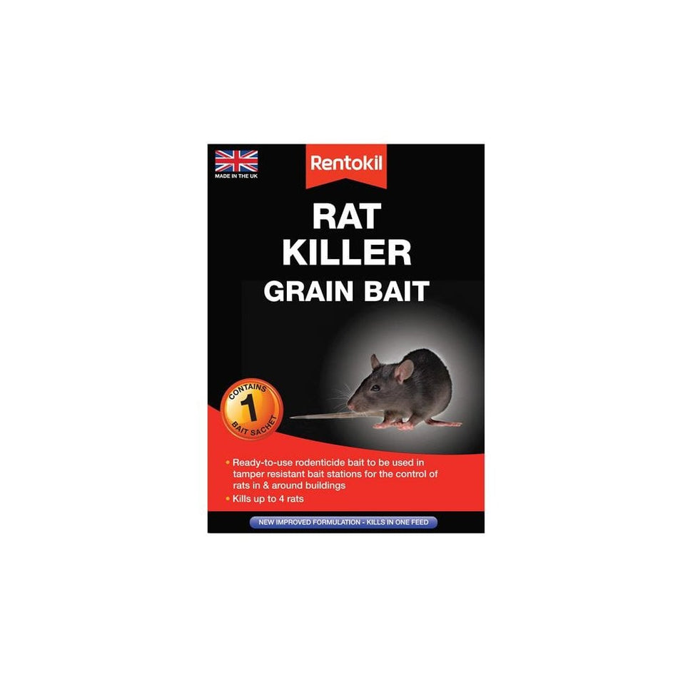 Rentokil Rat Killer Grain Bait 1 Sachet