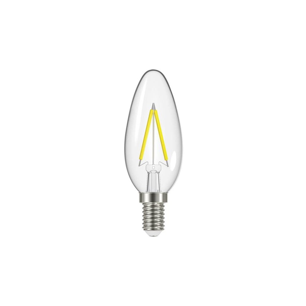 EnergizerÂ¸ LED SES (E14) Candle Filament Dimmable Bulb, Warm White 470 lm 5W -No. S12856