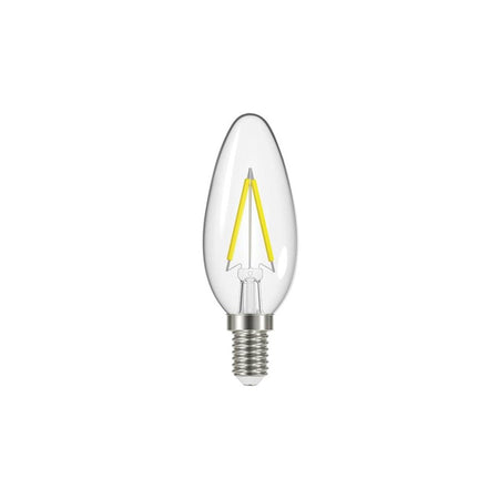 EnergizerÂ¸ LED SES (E14) Candle Filament Dimmable Bulb, Warm White 470 lm 5W -No. S12856