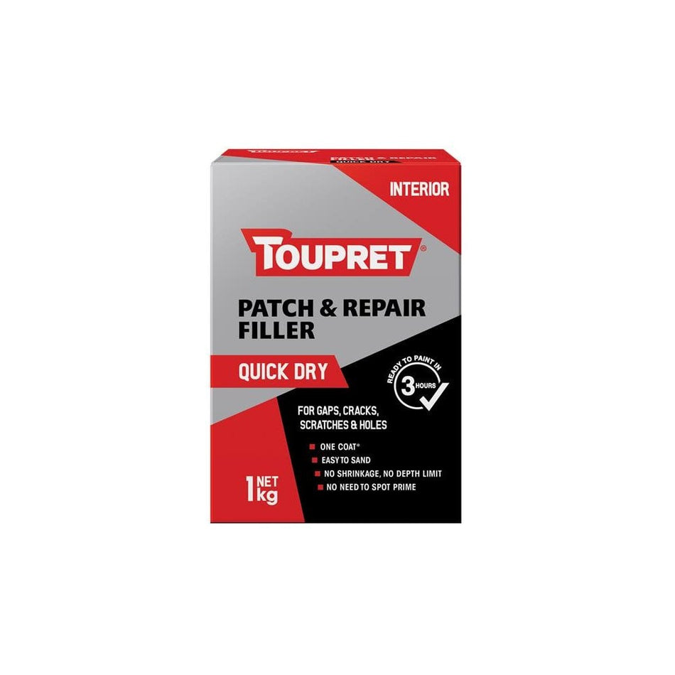 Toupret Quick Dry Patch & Repair 1kg -No. FGREB01GB