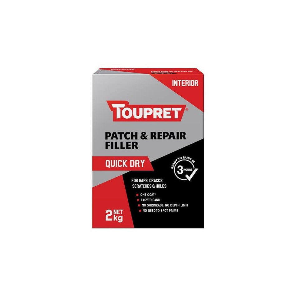 Toupret Quick Dry Patch & Repair 2kg -No. FGREB02GB