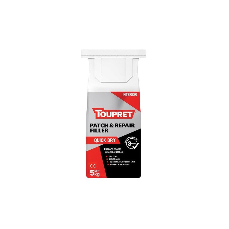 Toupret Quick Dry Patch & Repair 5kg -No. FGREB05GB