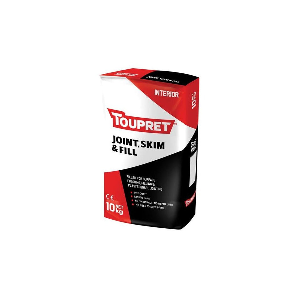 Toupret Joint Skim & Fill 10kg -No. FGBJ10GB