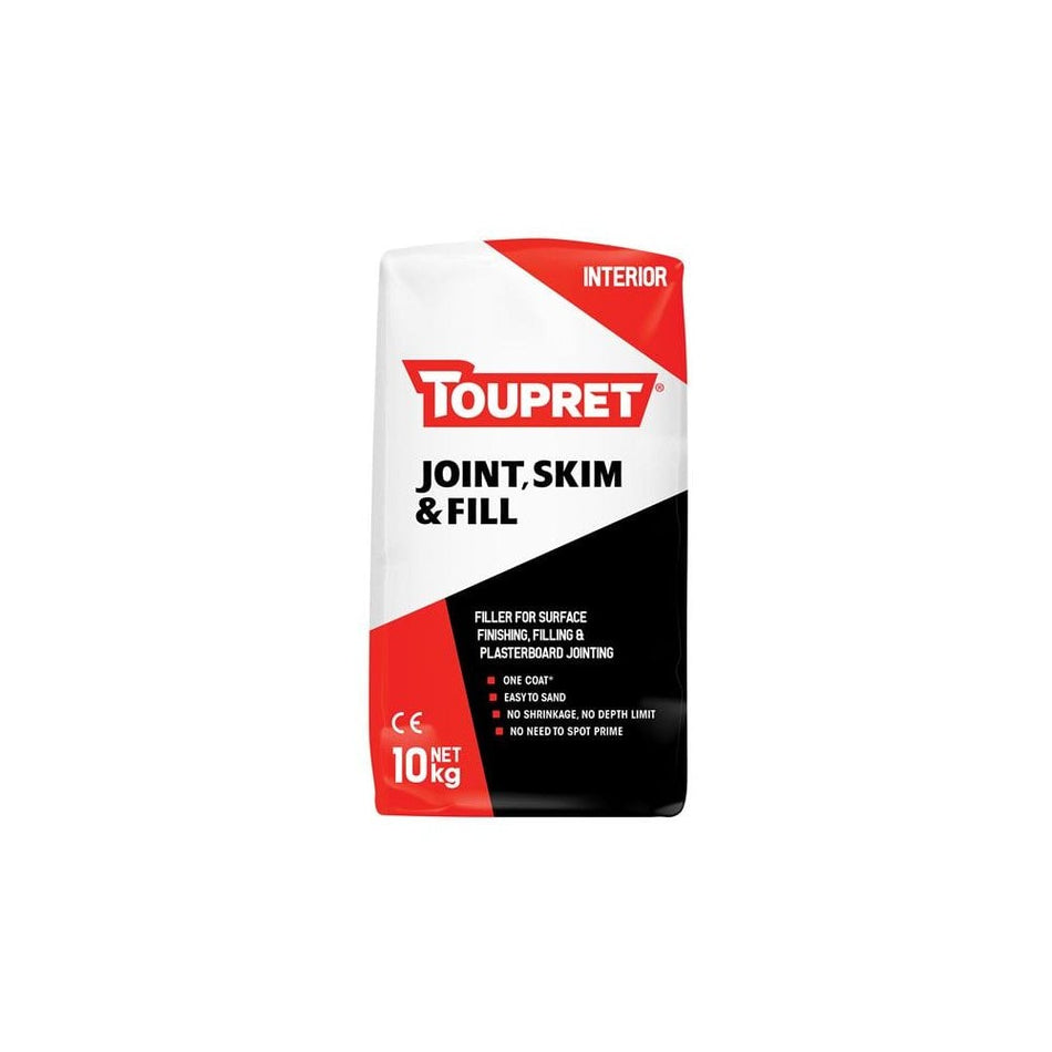 Toupret Joint Skim & Fill 10kg -No. FGBJ10GB