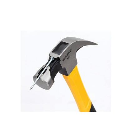 Roughneck Claw Hammer Fibreglass Shaft 454g (16oz)
