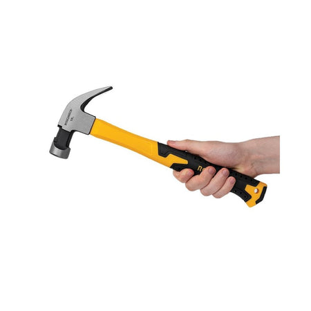 Roughneck Claw Hammer Fibreglass Shaft 454g (16oz)