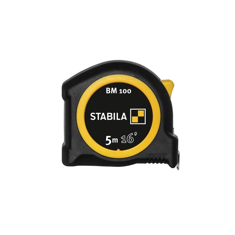 Stabila BM 100 Compact Pocket Tape 5m/16ft (Width 19mm)