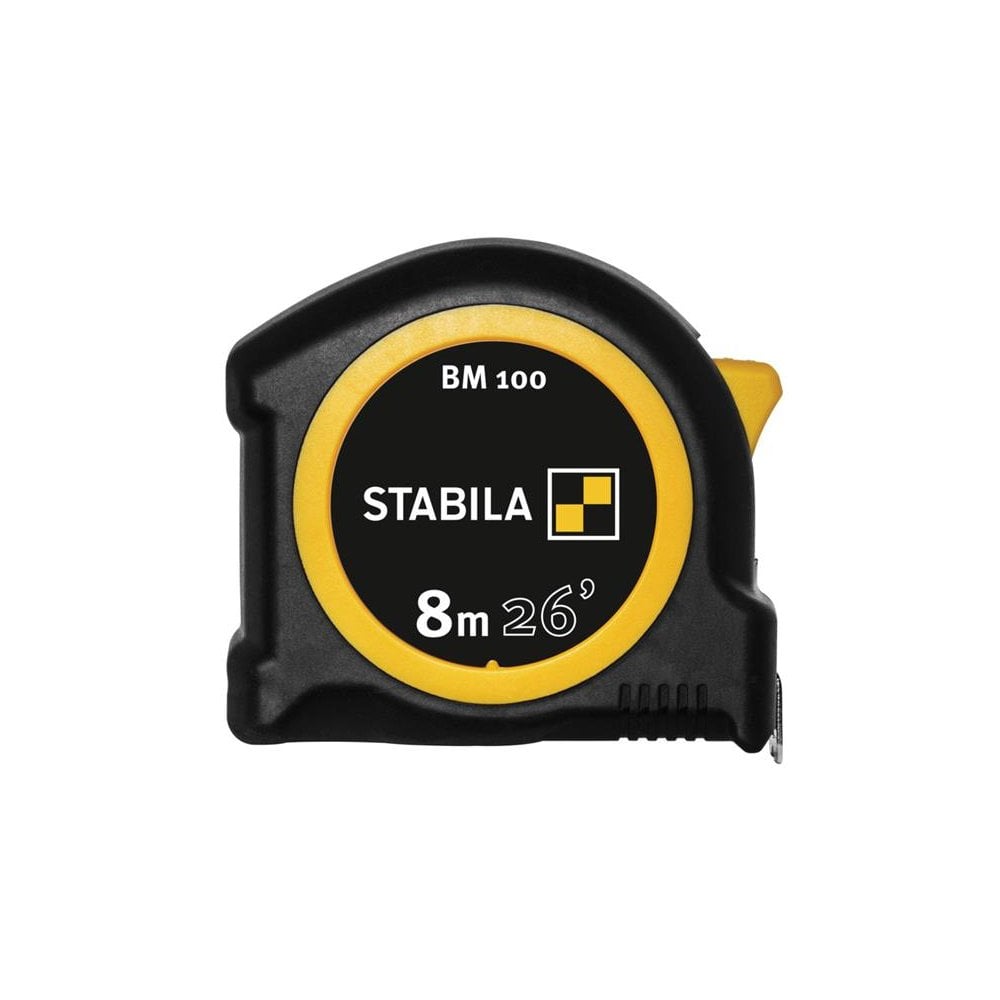 Stabila BM 100 Compact Pocket Tape 8m/26ft (Width 25mm)