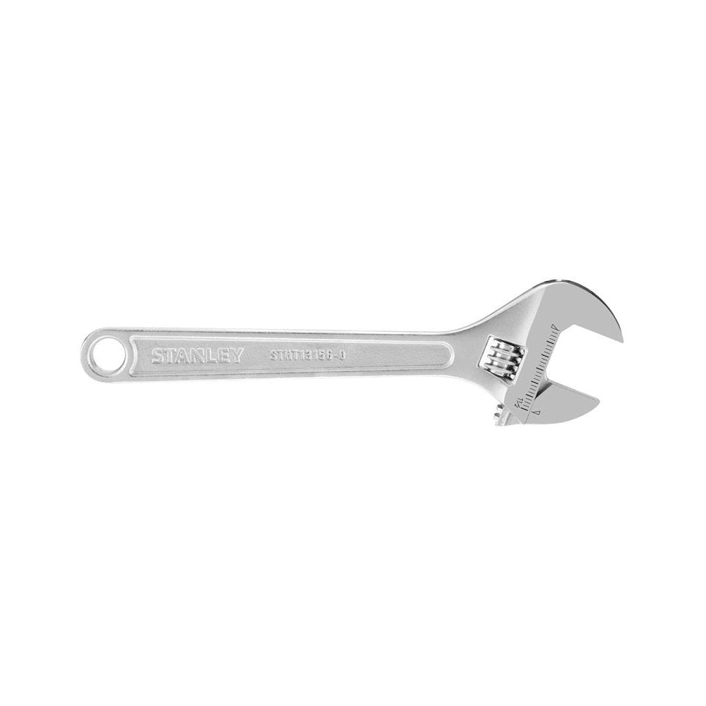 STANLEYÂ© Metal Adjustable Wrench 300mm (12in)