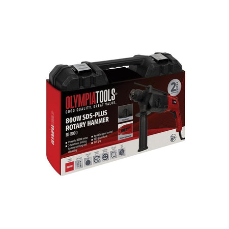 Olympia Power Tools SDS Plus Rotary Hammer 800W 240V