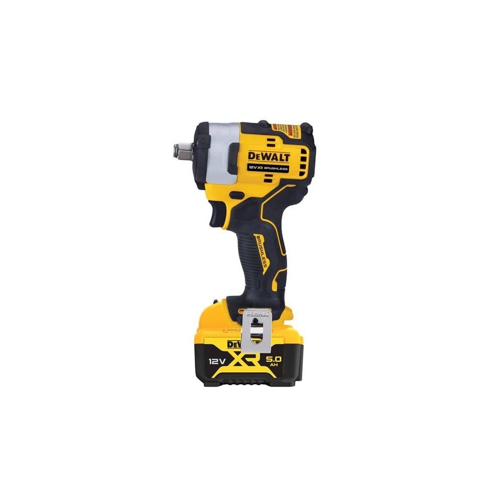 DEWALT DCF901P1 XR Brushless 1/2in Impact Wrench 12V 1 x 5.0Ah Li-ion