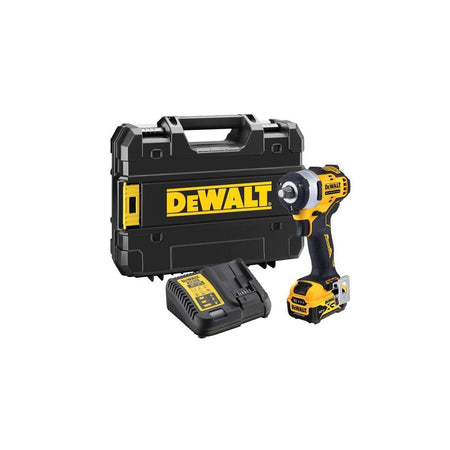 DEWALT DCF901P1 XR Brushless 1/2in Impact Wrench 12V 1 x 5.0Ah Li-ion