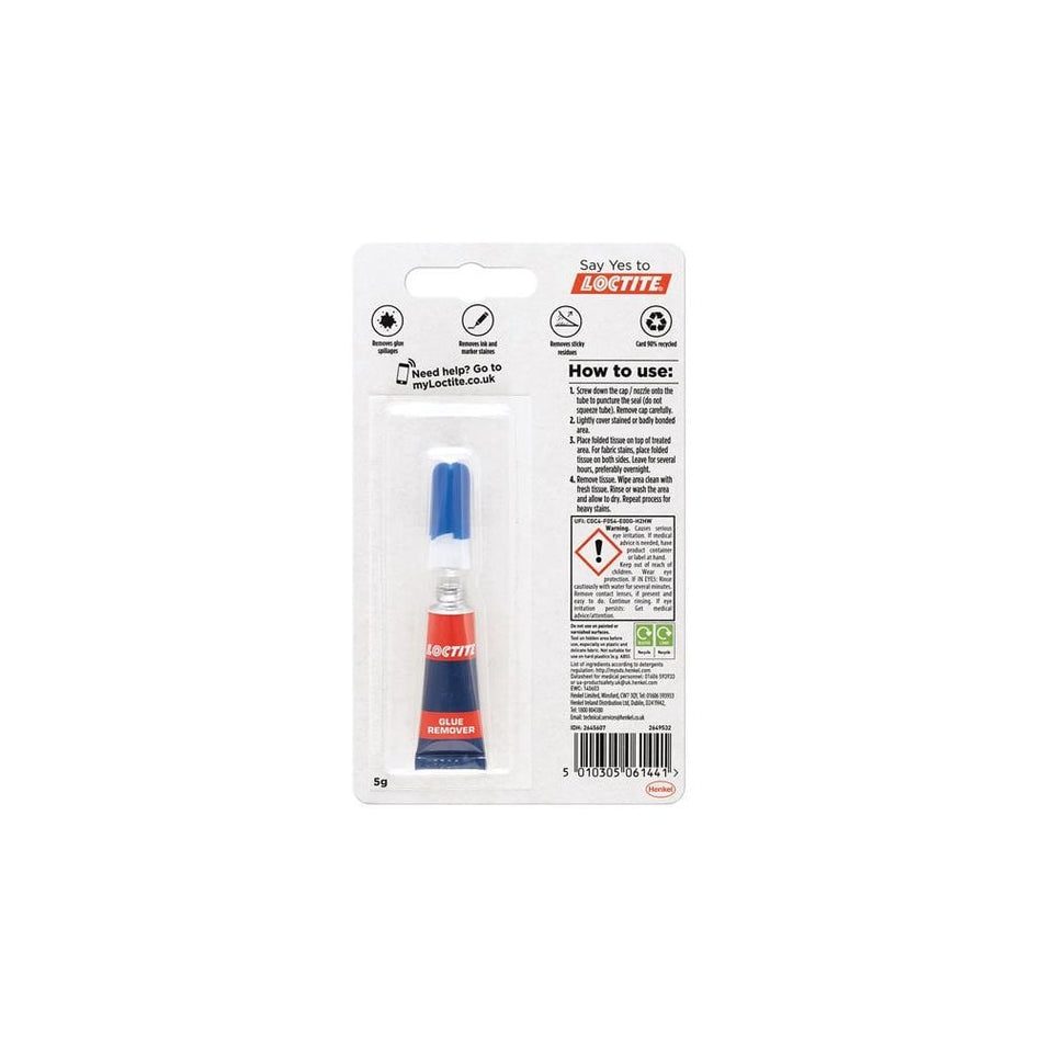 Loctite Glue Remover, Tube 5g