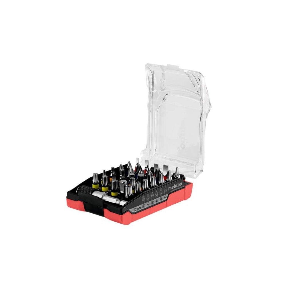 Metabo Battery Bit Box Set, 32 Piece