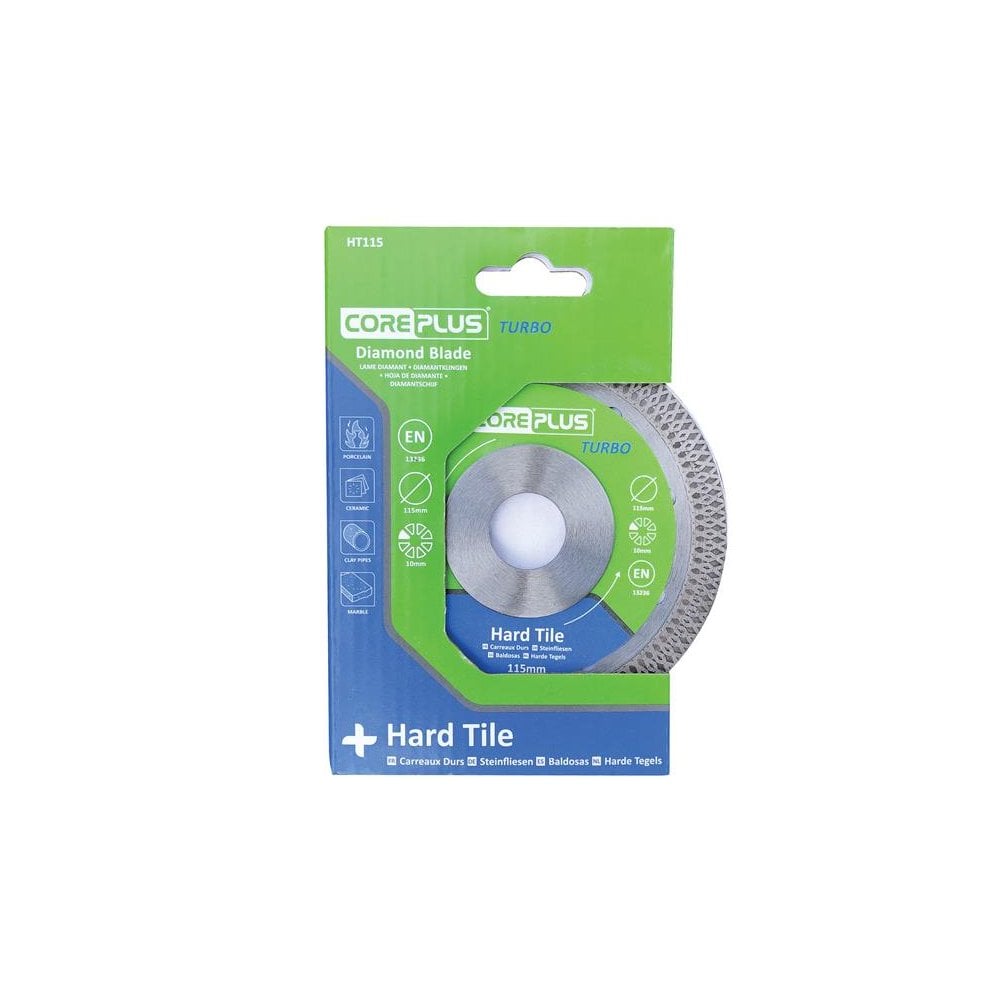 CorePlus HT115 Hard Tile Turbo Diamond Blade 115mm