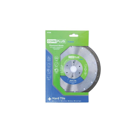 CorePlus HT200 Hard Tile Turbo Diamond Blade 200mm