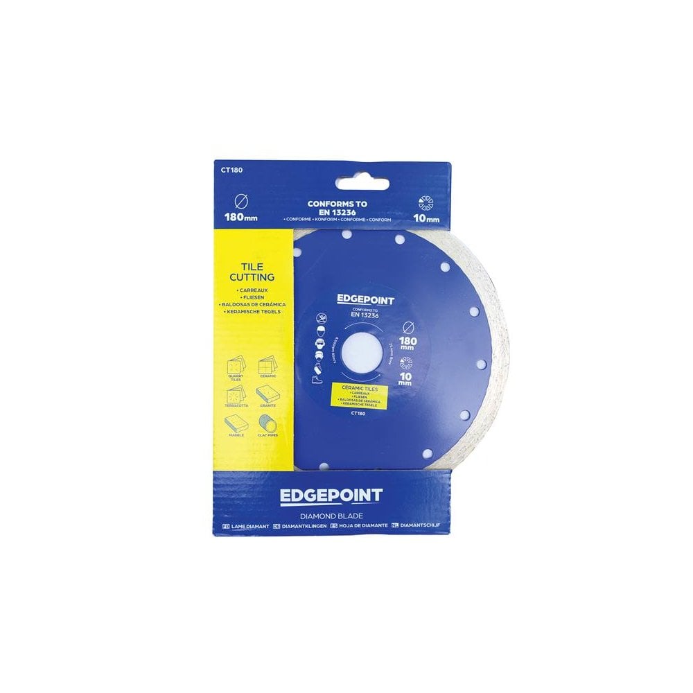 EdgePoint CT180 Tile Cutting Diamond Blade 180mm