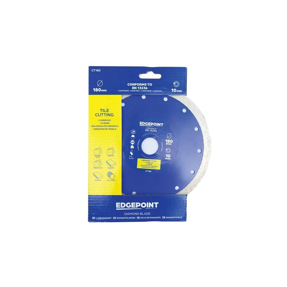 EdgePoint CT180 Tile Cutting Diamond Blade 180mm