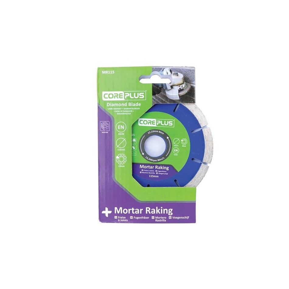 CorePlus MR115 Mortar Raking Diamond Blade 115mm