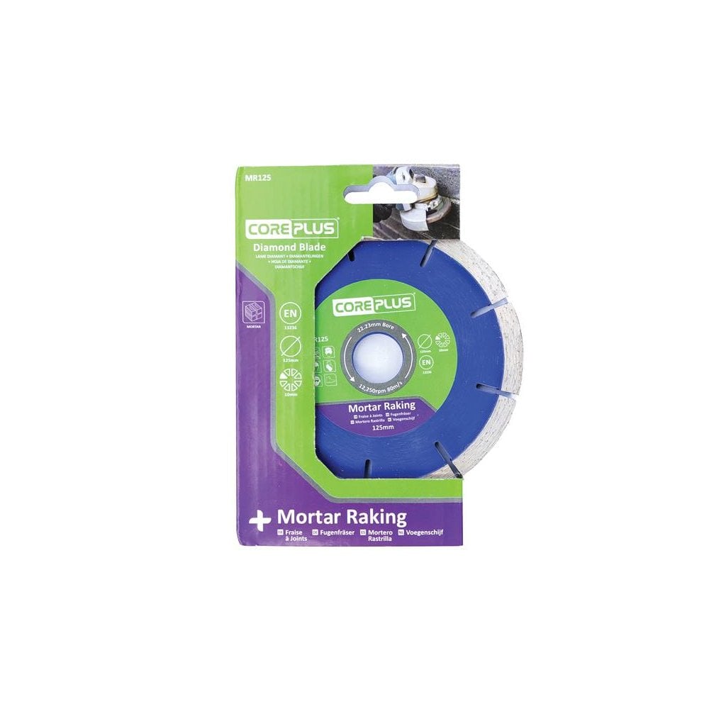 CorePlus MR125 Mortar Raking Diamond Blade 125mm