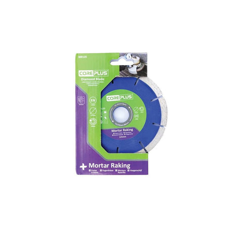 CorePlus MR125 Mortar Raking Diamond Blade 125mm