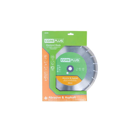 CorePlus AB300 Abrasive & Asphalt Diamond Blade 300mm