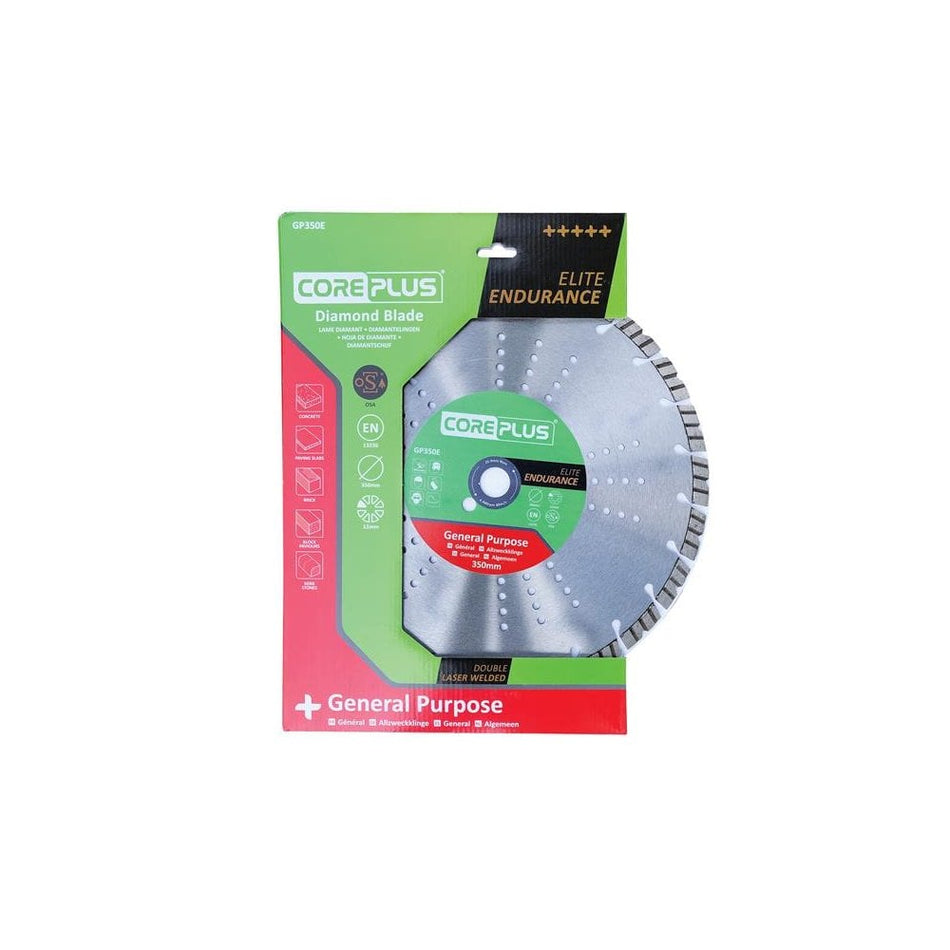 CorePlus GP350E Elite General-Purpose Diamond Blade 350mm