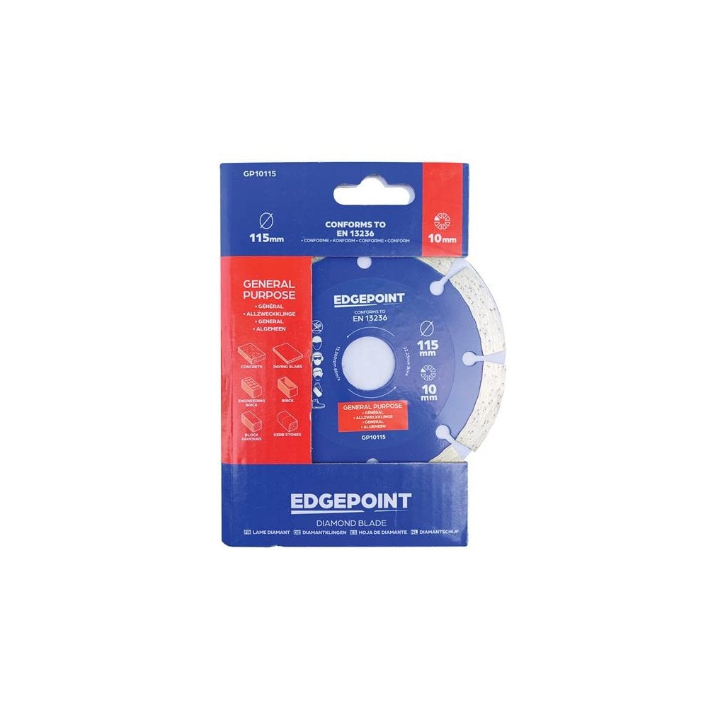 EdgePoint GP10115 General-Purpose Diamond Blade 115mm